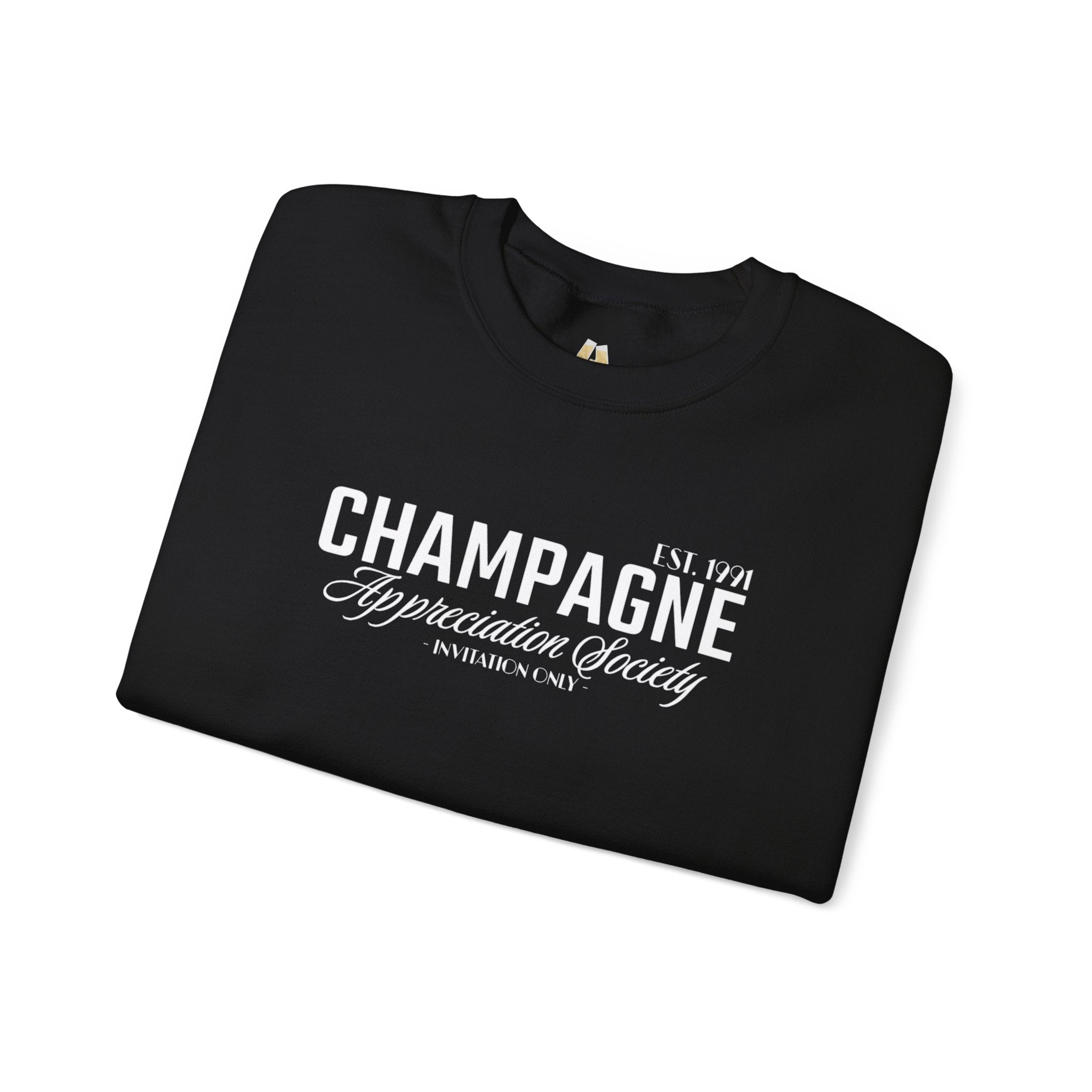 Champagne Appreciation Society Sweatshirt, Unisex - Comfy Polyblend