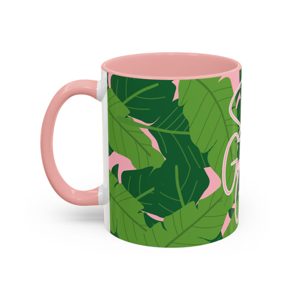 Stay Golden Girl Accent Coffee Mug 11oz