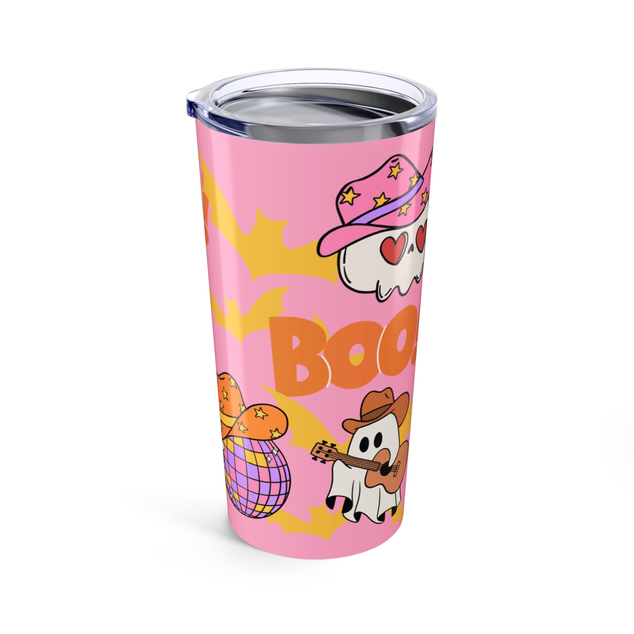 Cowgirl ghost tumbler , 20 oz hot girl halloween cup