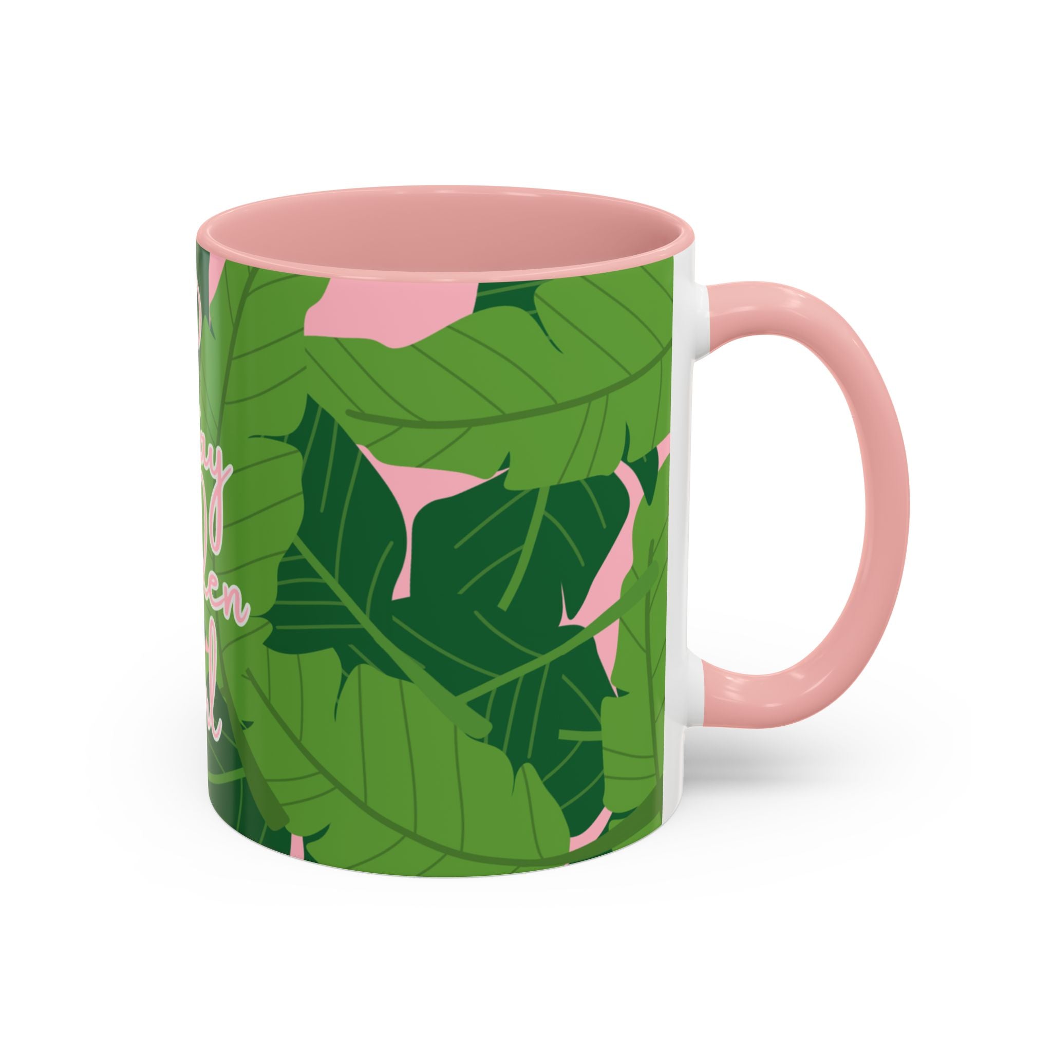 Stay Golden Girl Accent Coffee Mug 11oz