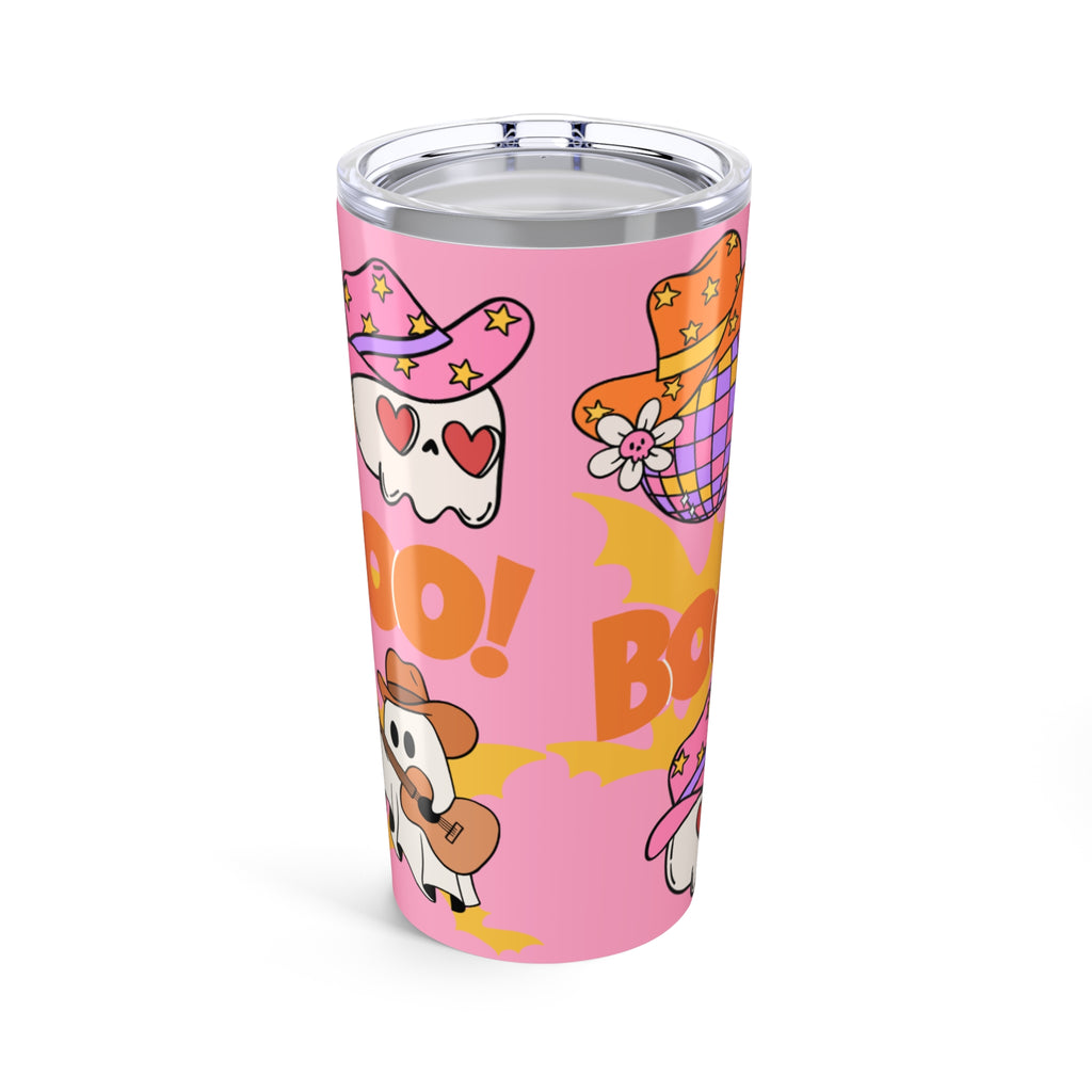 Cowgirl ghost tumbler , 20 oz hot girl halloween cup