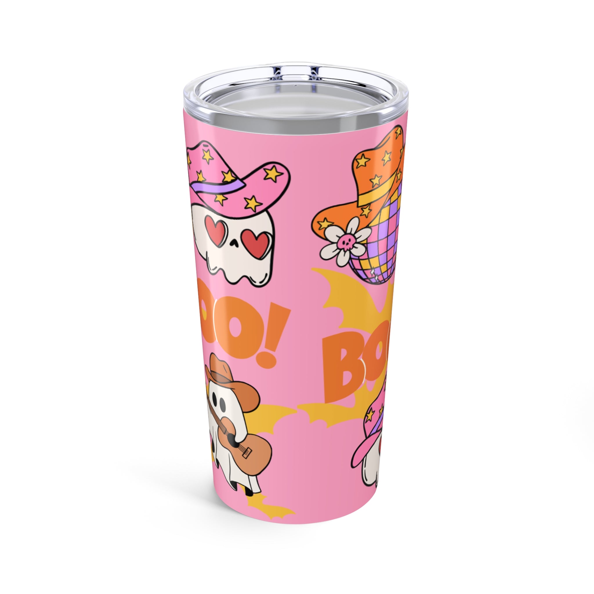 Cowgirl ghost tumbler , 20 oz hot girl halloween cup