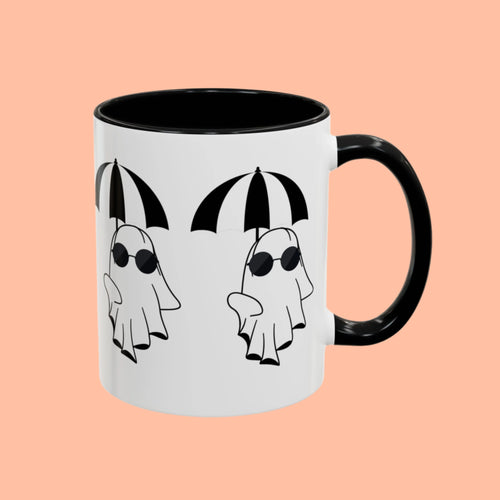 Boo Brew Ghost Coffee Cup 11oz ,Spooky Ghost Mug