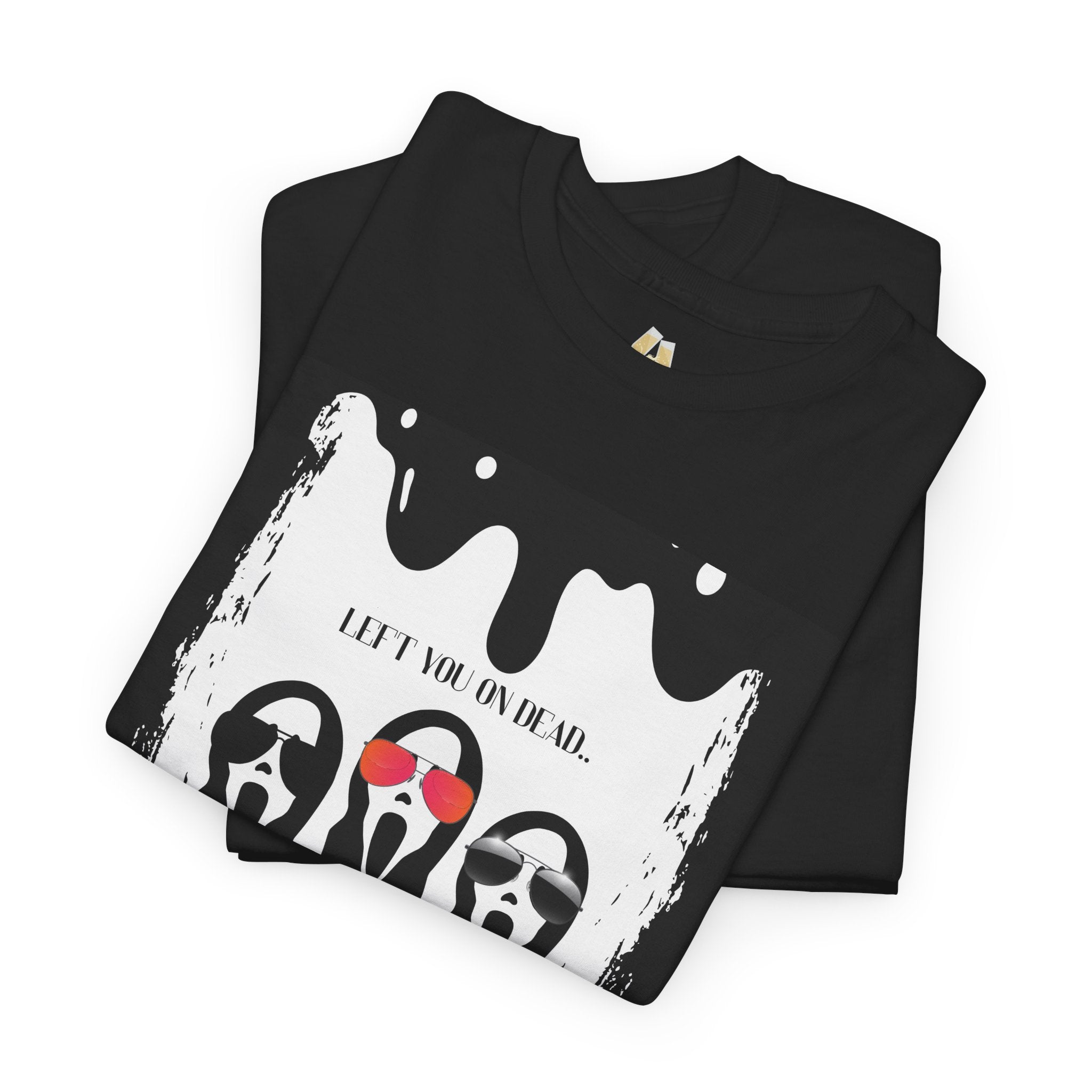 Left You On Dead, Scream Inspired Unisex Tee, Y2K Vibes
