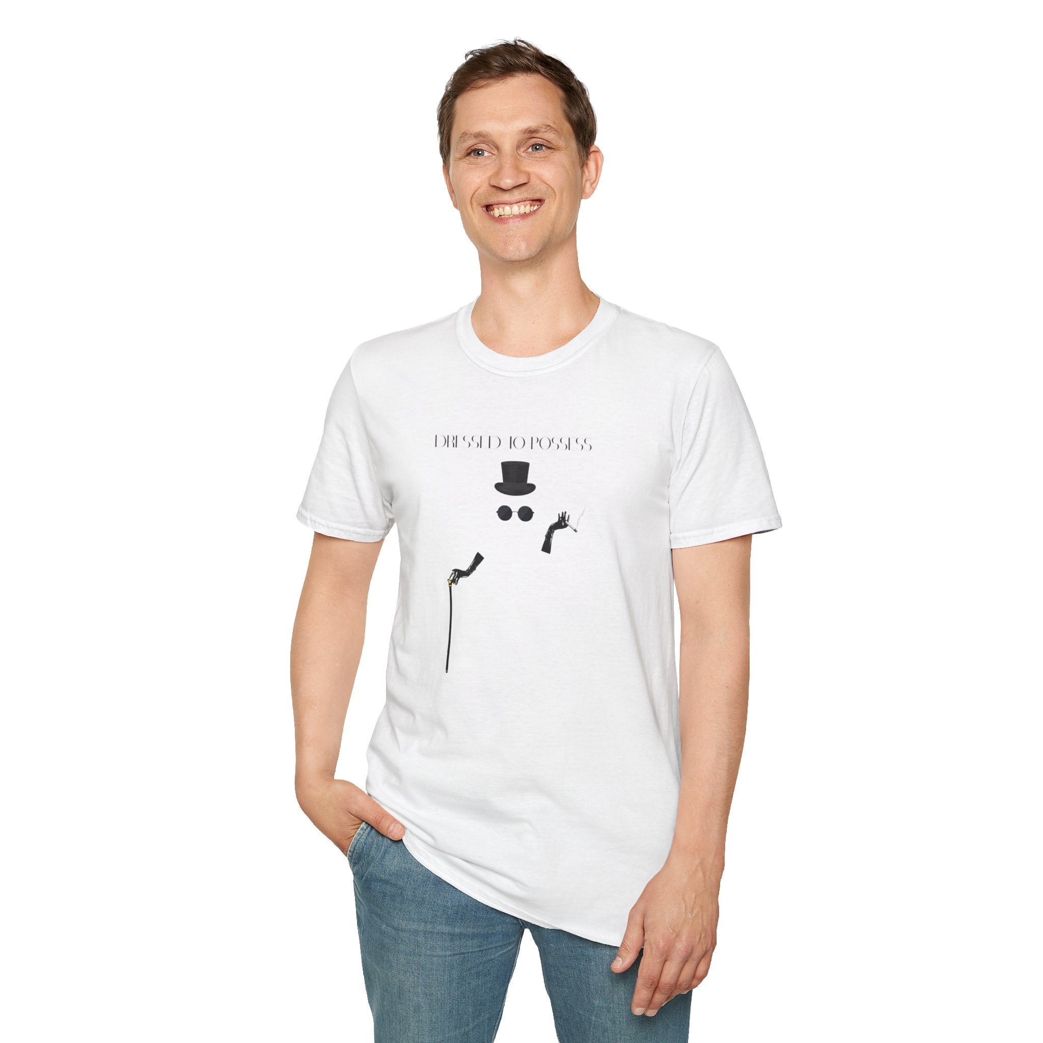 Dressed to Possess - Spooky Gentleman Unisex Tee