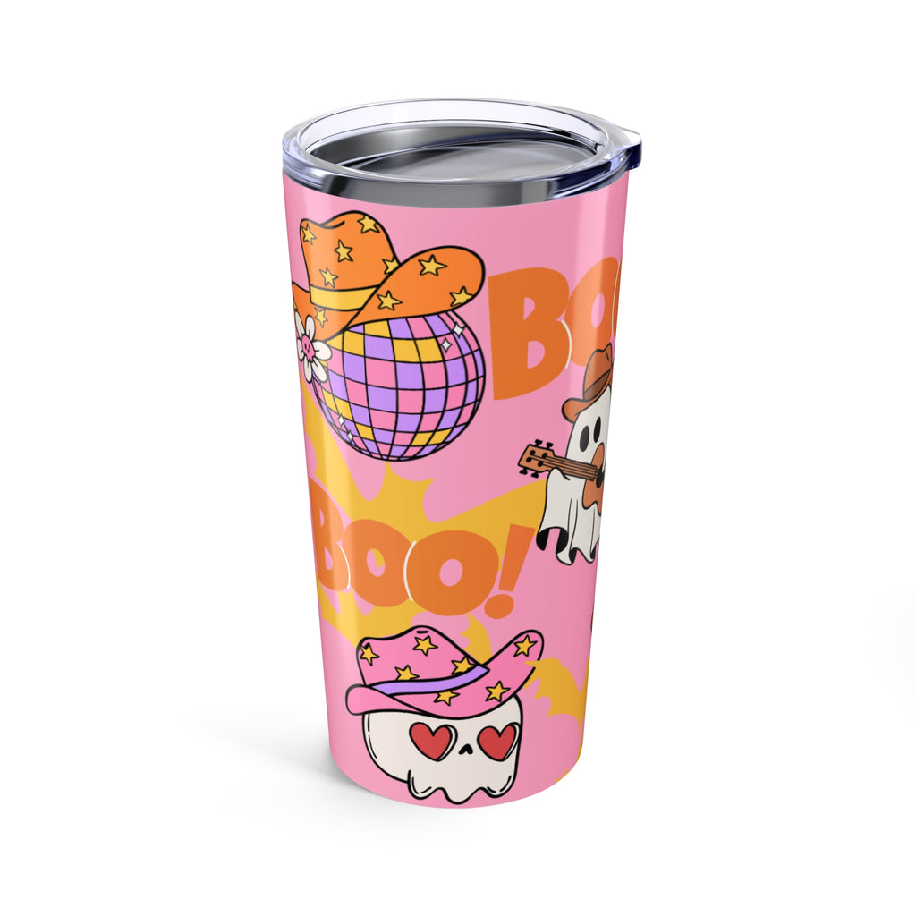 Cowgirl ghost tumbler , 20 oz hot girl halloween cup