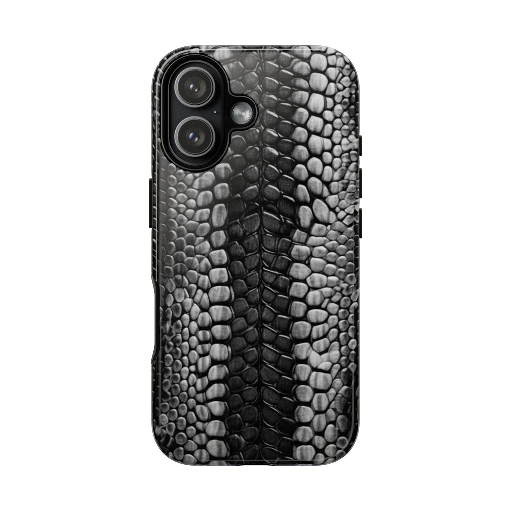 Sssleek & Dangerous - Black Snake Print Phone Case - iPhone 17 - Samsung Galaxy