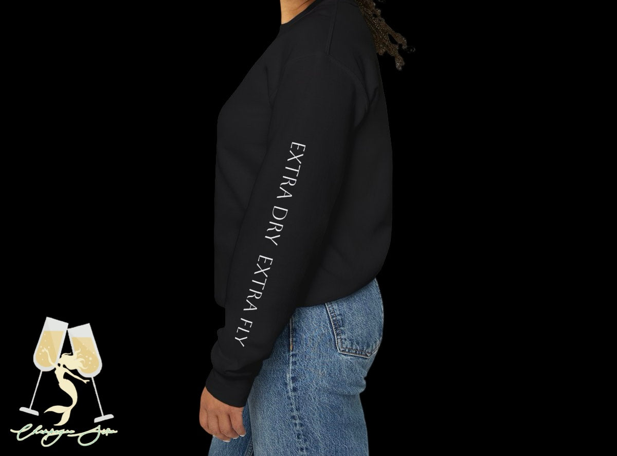 Champagne Appreciation Society Sweatshirt, Unisex - Comfy Polyblend