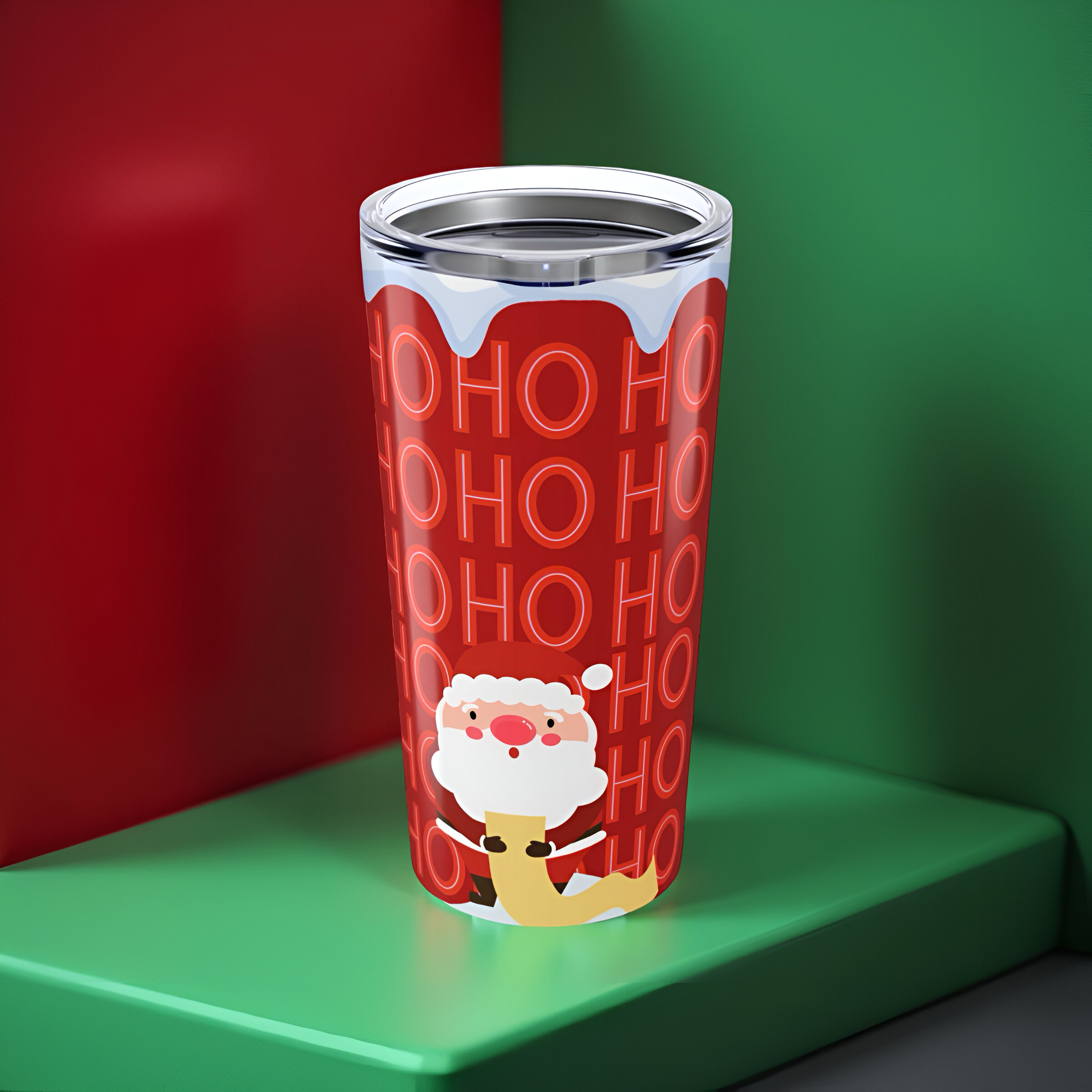 HOx3 - Naughty list energy tumbler 20oz -